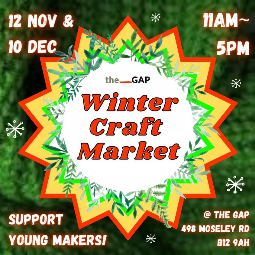 Winter craft market at the gap