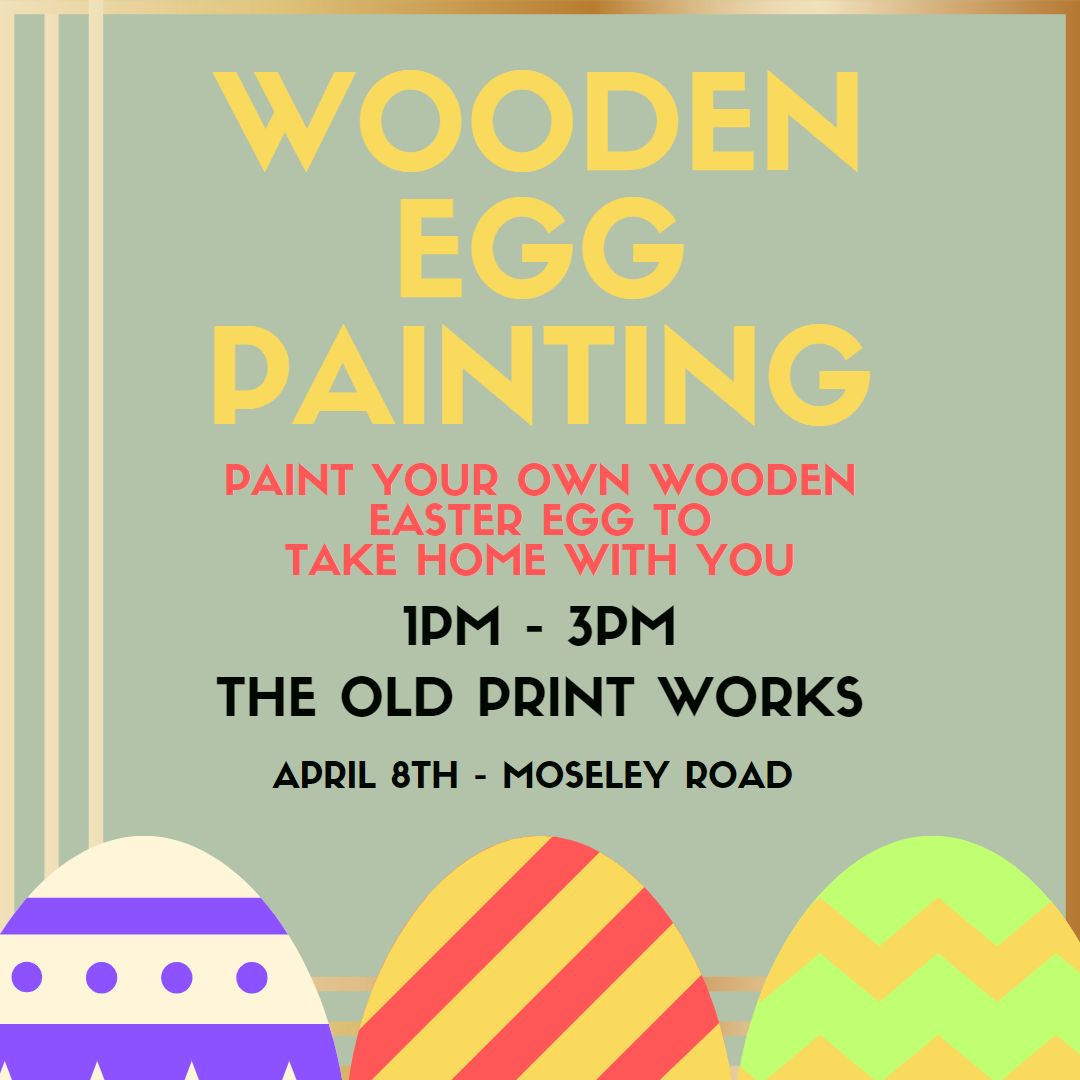 Wooden Egg Painting