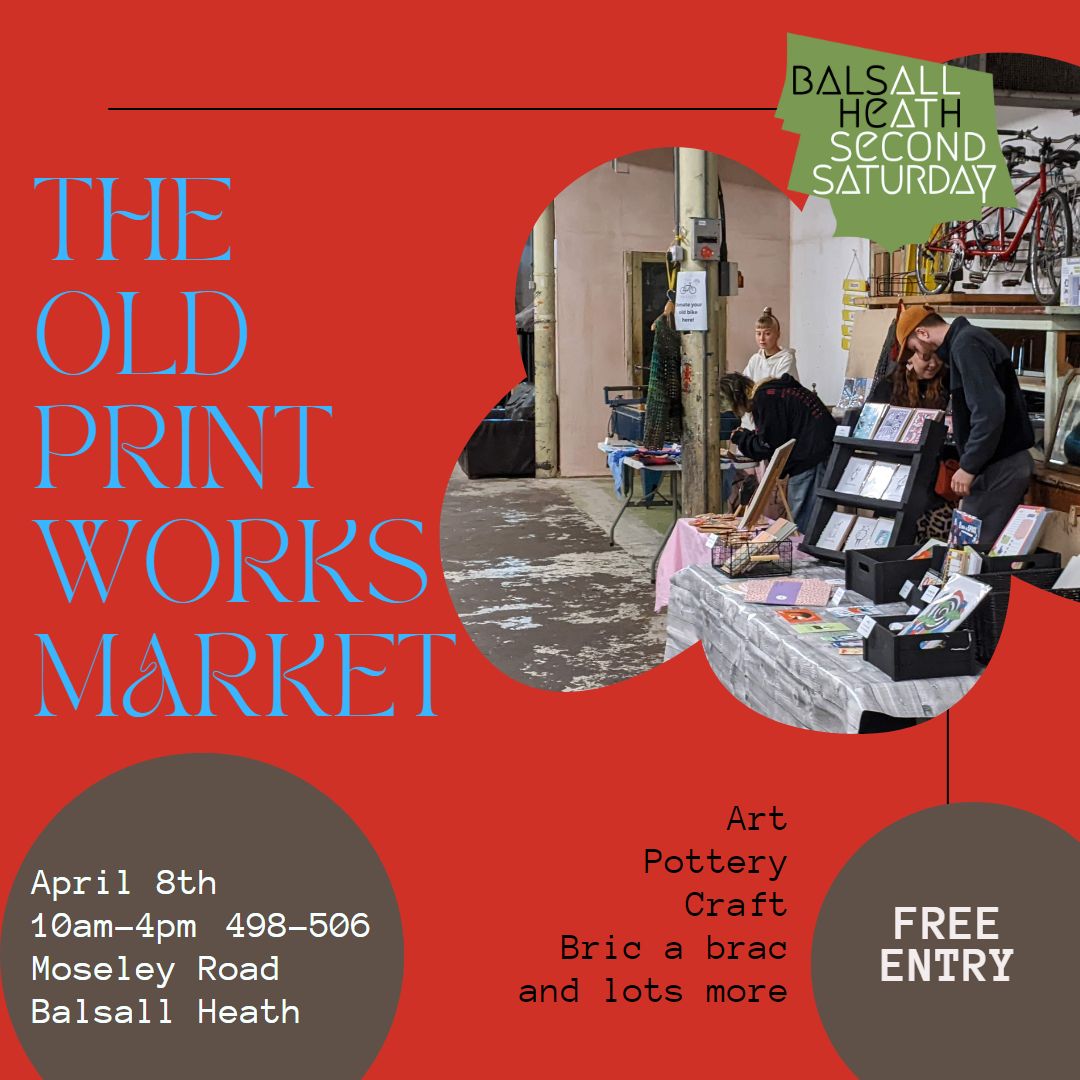 The Old Print Works market April