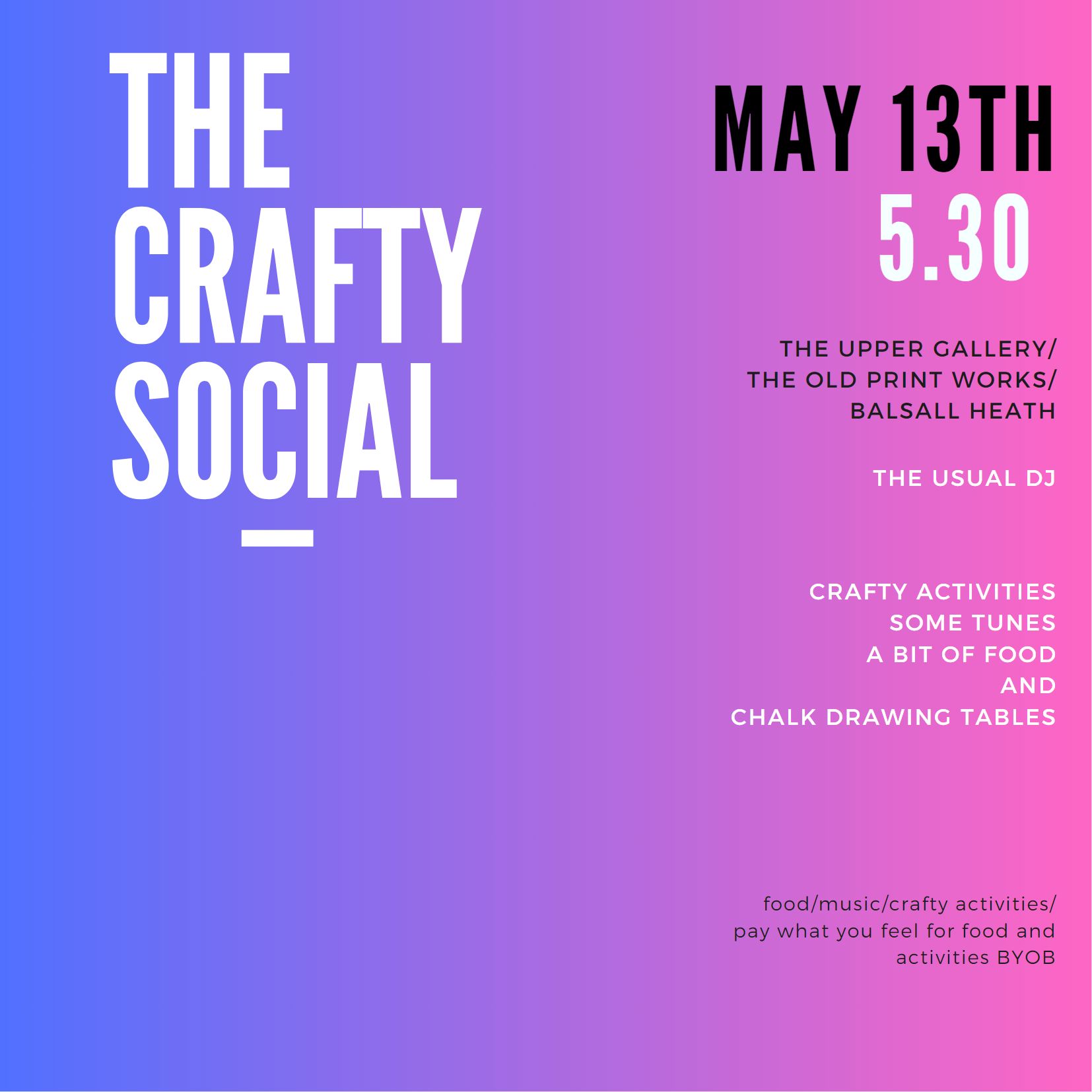 The Crafty Social May 13th 2023