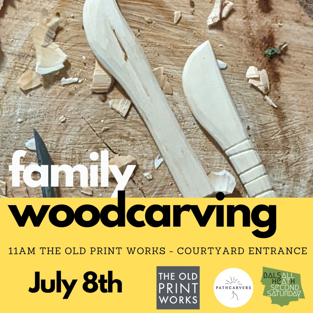 Family woodcarving with Pathcarvers