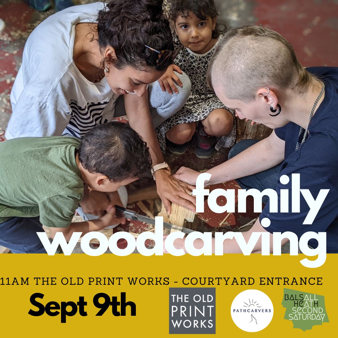 Family woodcarving with Pathcarvers -September 9th from 11am