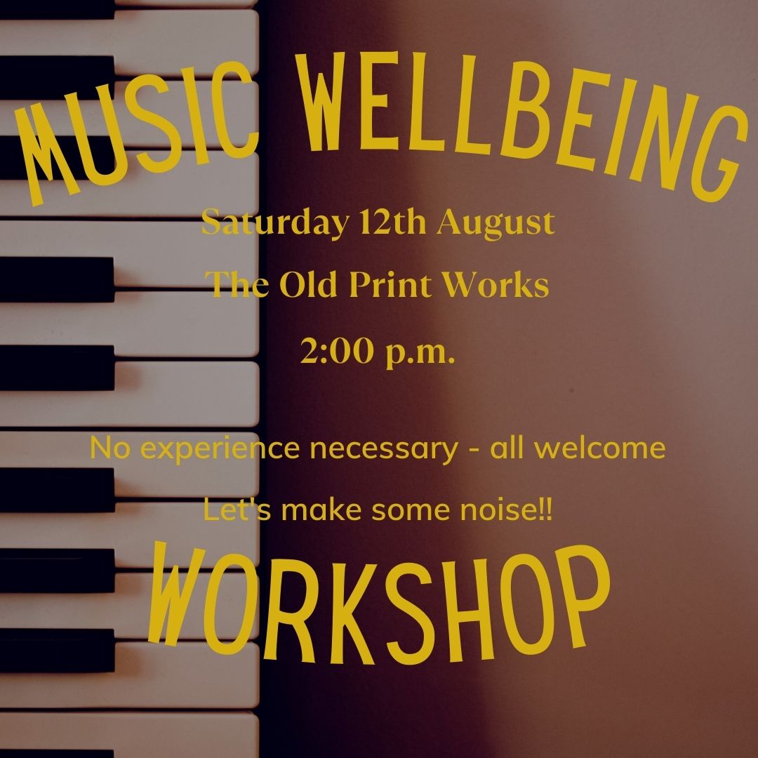 Music wellbeing workshop – Lets Make Some More Noise with arianna