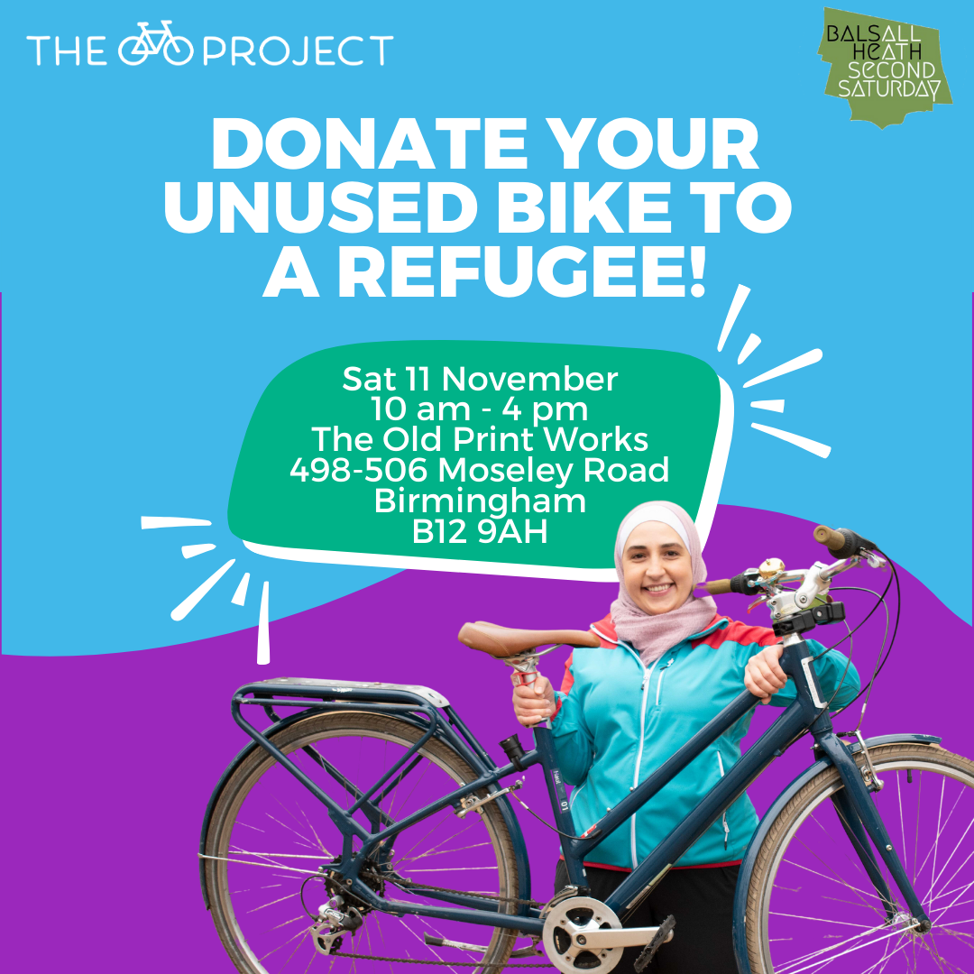 Bike donation with The Bike Project