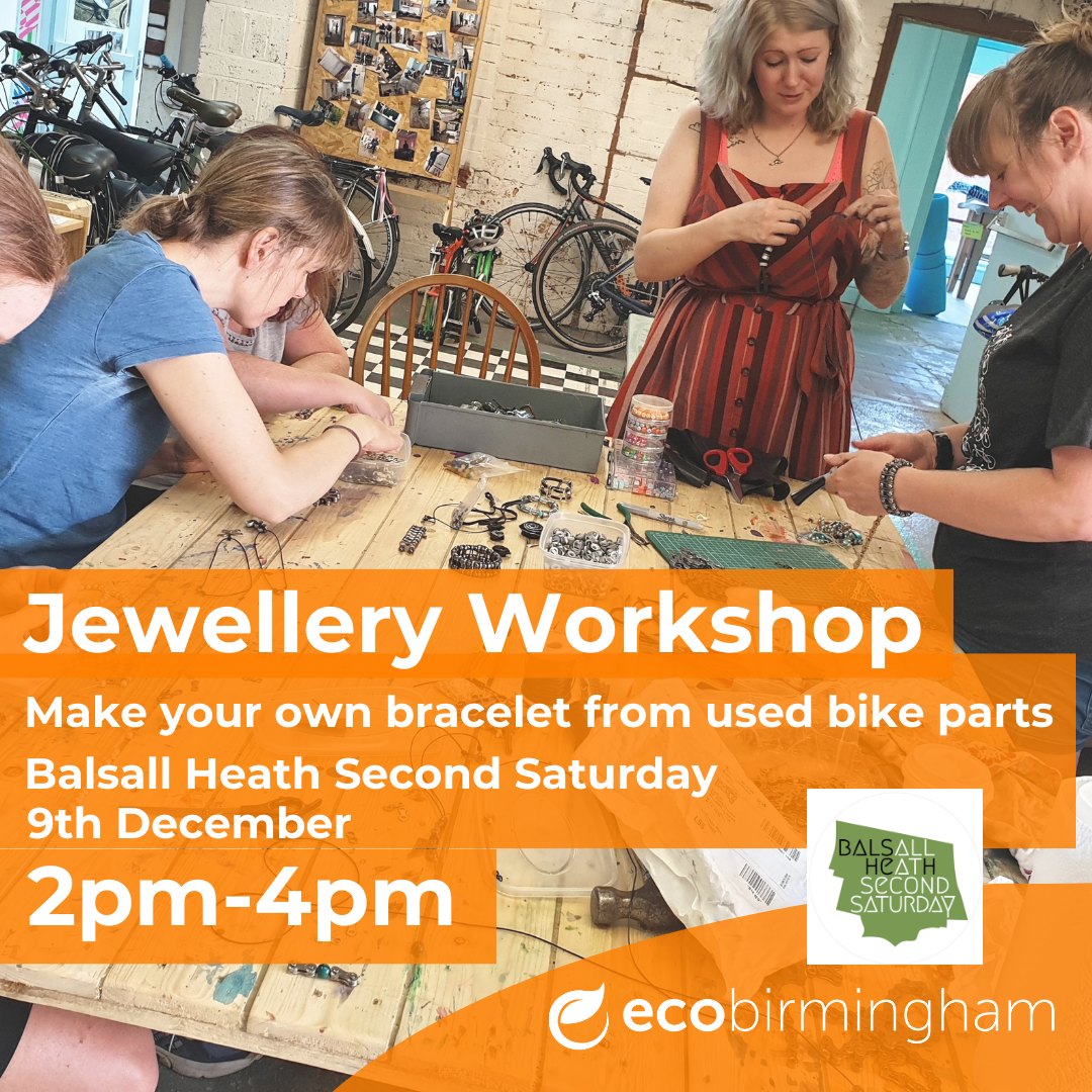 Up- Cycled Jewellery Workshop with Ecobirmingham