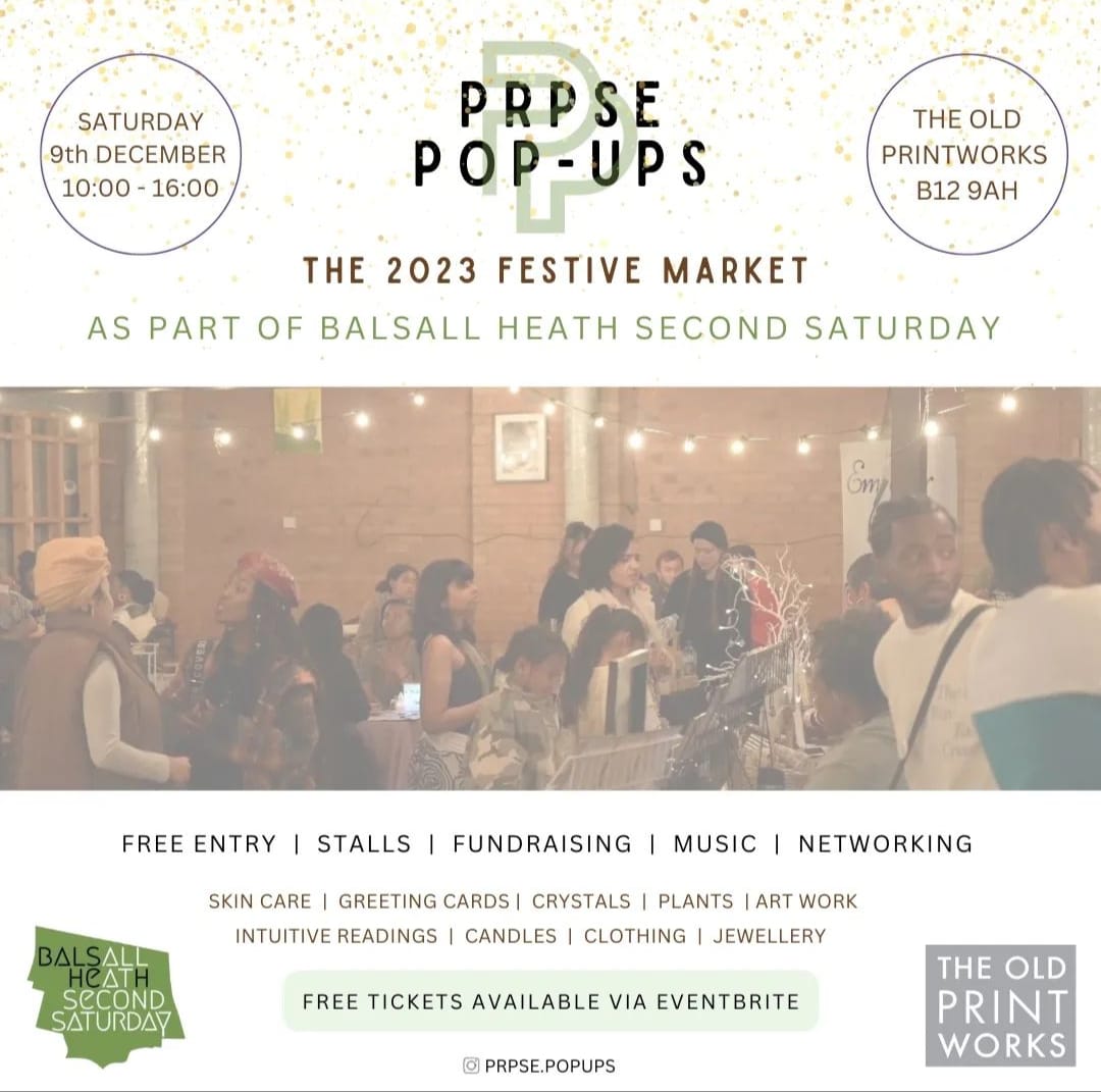 Prpose Pop Up Market