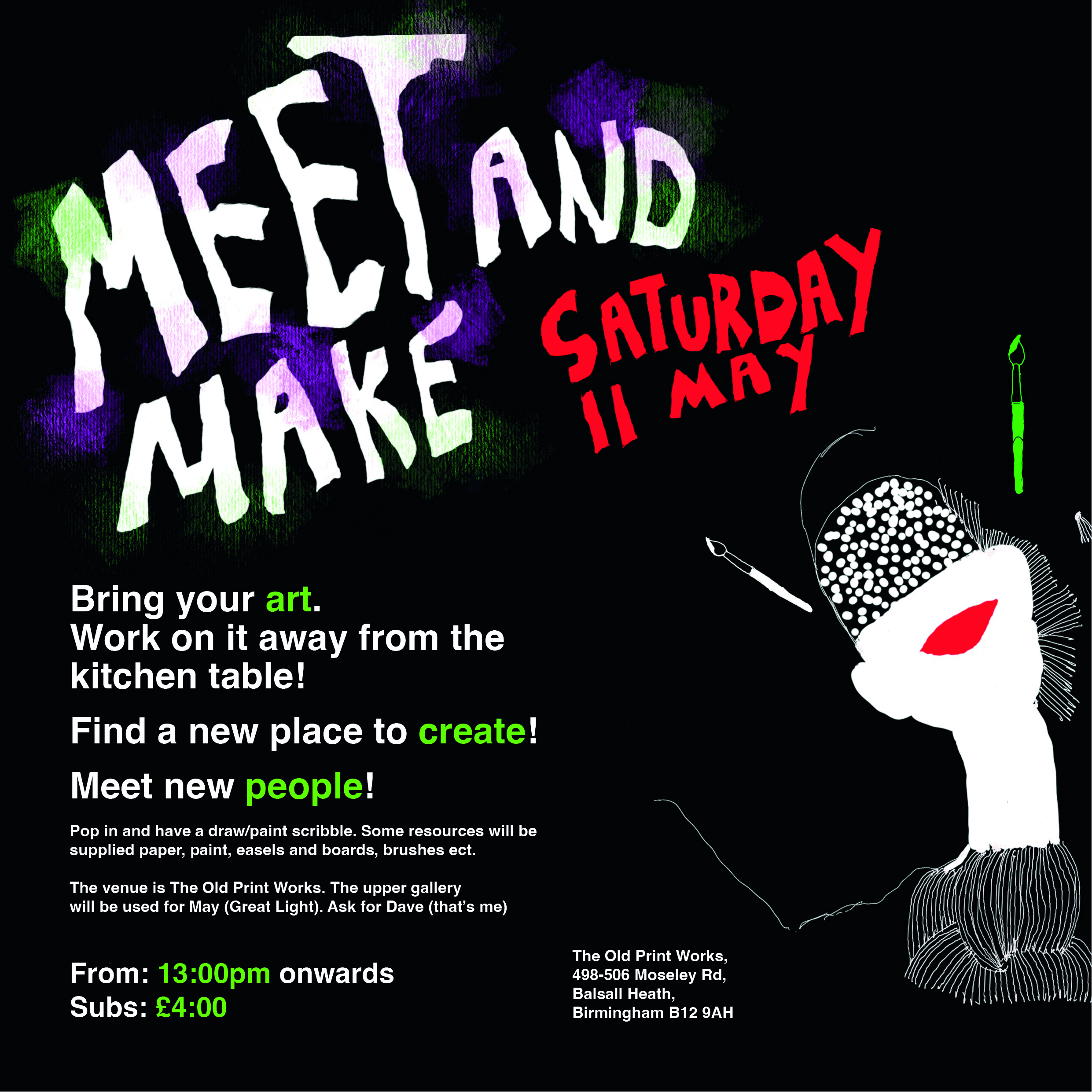 Meet and Make – Art Club