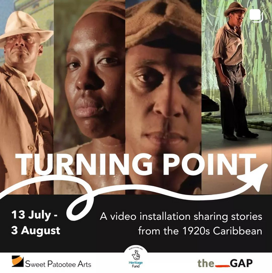 TURNING POINT – video installation created by Sweet Patootee Arts