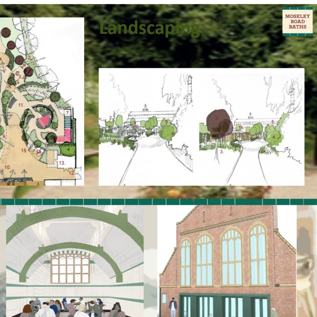 Plans for Moseley Road Baths